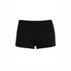 Women's Organic Cotton Dance Shorts - Black