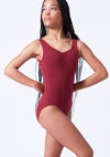 Organic Cotton Dance Leotard burgundy 