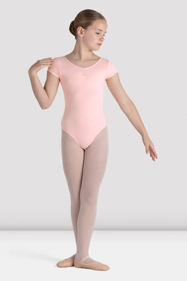 Organic Cotton Cap Sleeve Leotard - Kids